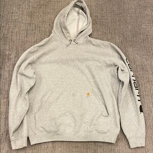 Carhartt Heather Gray Men's Hoodie